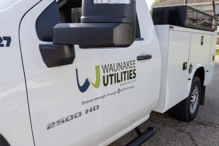 Waunakee Utilities Truck